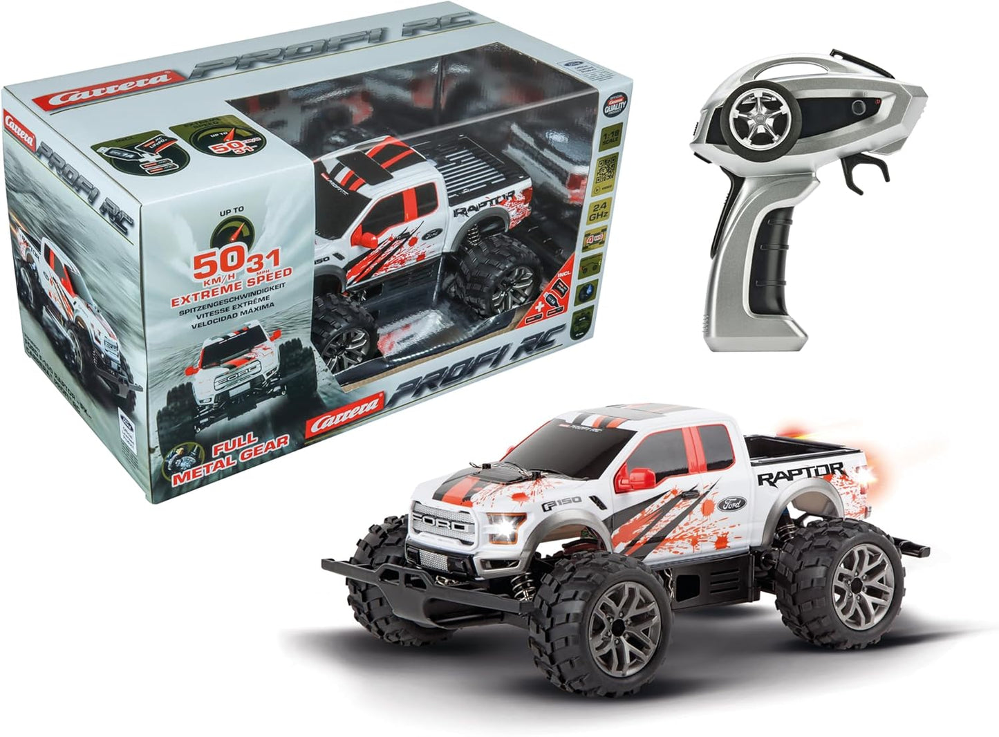 Carrera RC Ford F-150 Raptor PX Radio Control Car