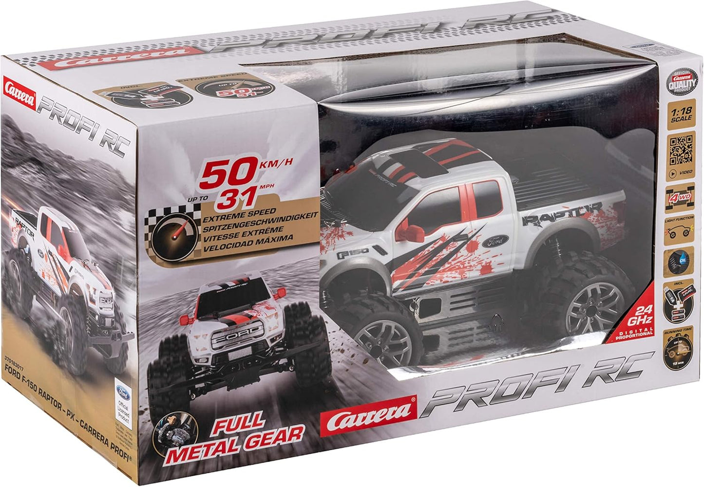 Carrera RC Ford F-150 Raptor PX Radio Control Car
