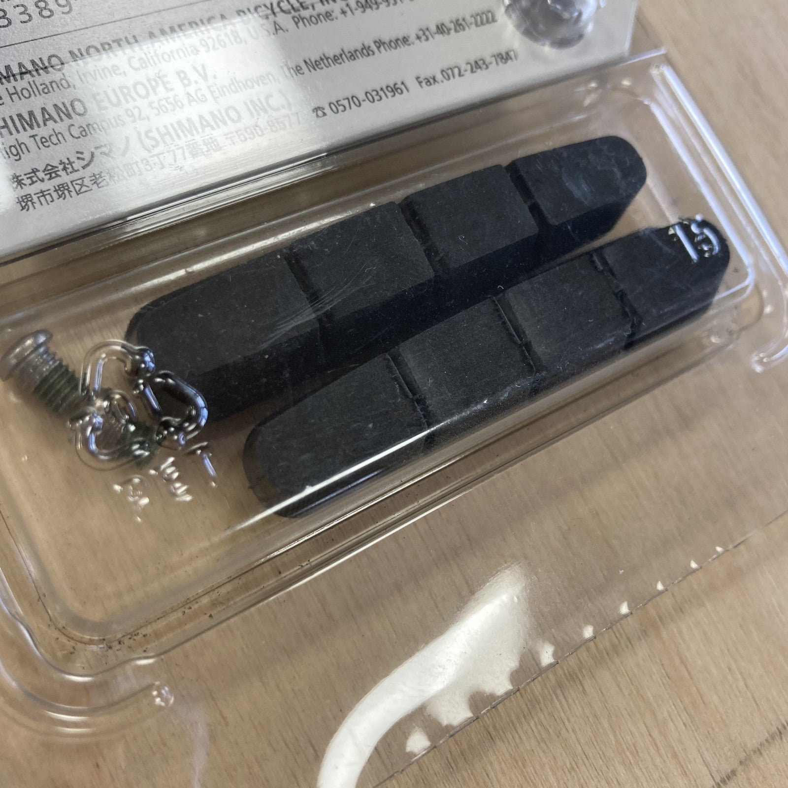 Shimano Brake Pad Inserts BR-7700 R55C+1mm - Pair Bike Brake Pad Inserts Alternate 3