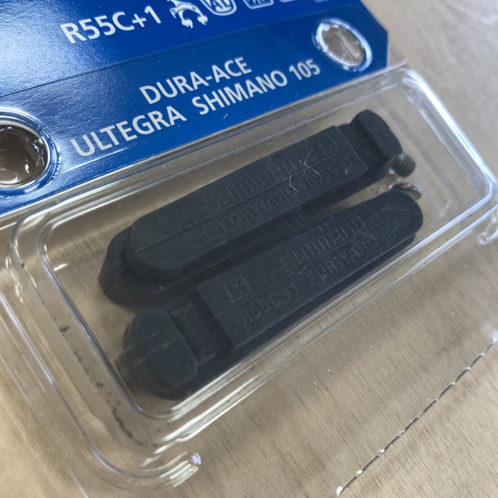 Shimano Brake Pad Inserts BR-7700 R55C+1mm - Pair Bike Brake Pad Inserts Alternate 4