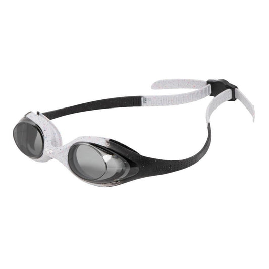 Arena Spider Junior Training Recycled Smoke Grey Black Kid's Swimming Goggles