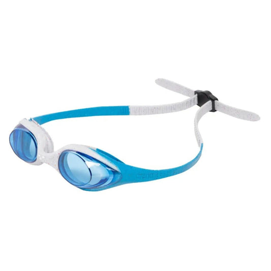 Arena Spider Junior Training Recycled Blue Grey Blue Kid's Swimming Goggles