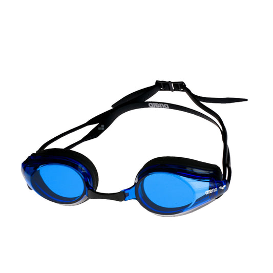 Arena Tracks Racing Black Blue Black Men's Swimming Goggles