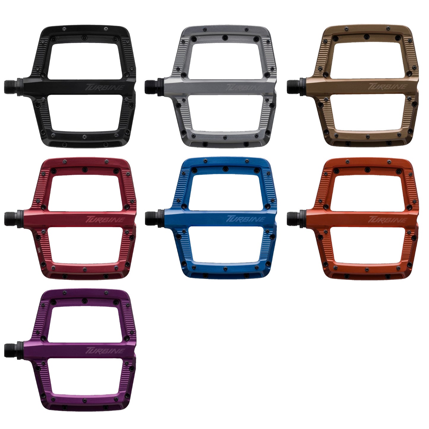Race Face Turbine 9/16 Inch Platform Bike Pedals Collection
