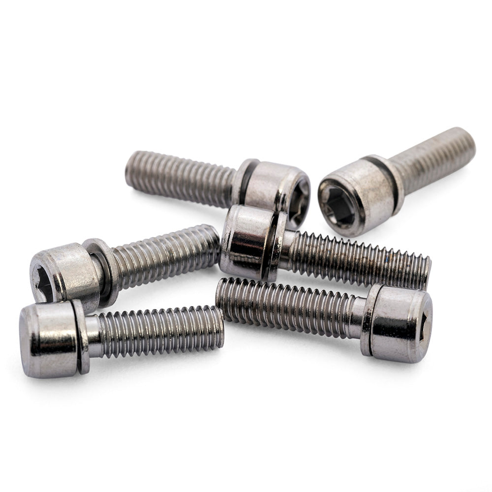 Gusset TS/S2 Stem Bolt Kit Silver Bike Stem Spare Part