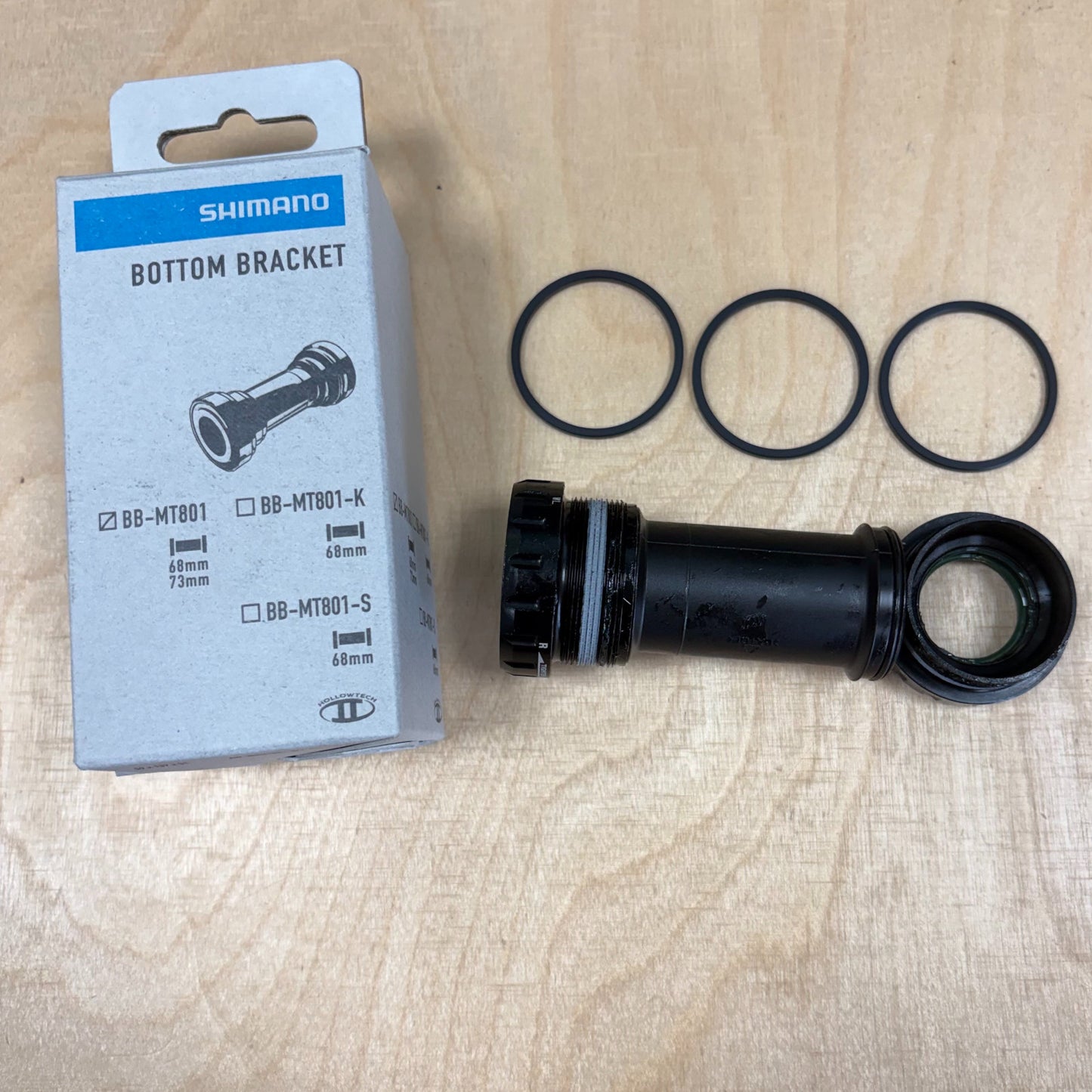 Shimano Bottom Bracket 68/73mm Threaded BB-MT801 68/73mm