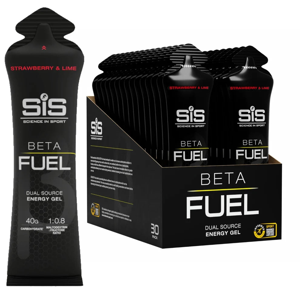 SIS BETA Fuel Energy Gel | Box of 30 x 60ml - Various Flavours