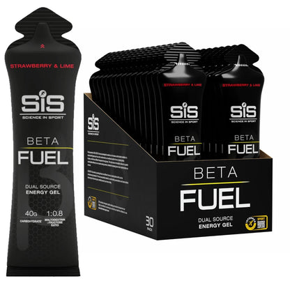 SIS BETA Fuel Energy Gel | Box of 30 x 60ml - Various Flavours