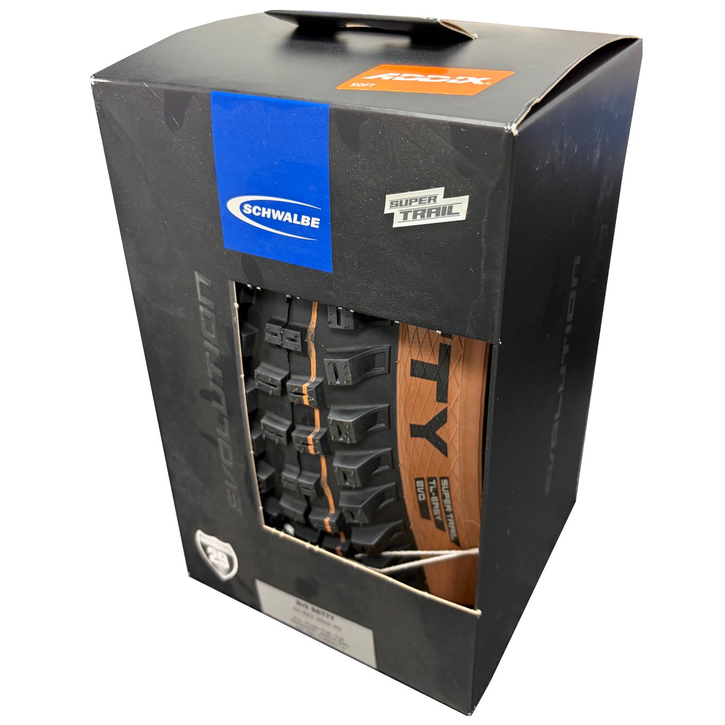 Schwalbe Big Betty Evo Super Trail TLE 29 x 2.4 62-622 ADDIX Soft E-25 29 Inch Bike Tyre Folding Tanwall