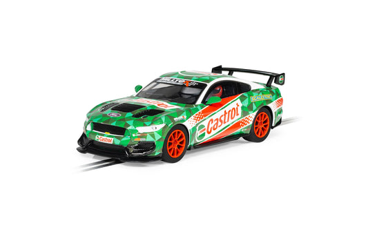 Scalextric Ford Mustang GT4 Castrol Drift Car Scalextric Car