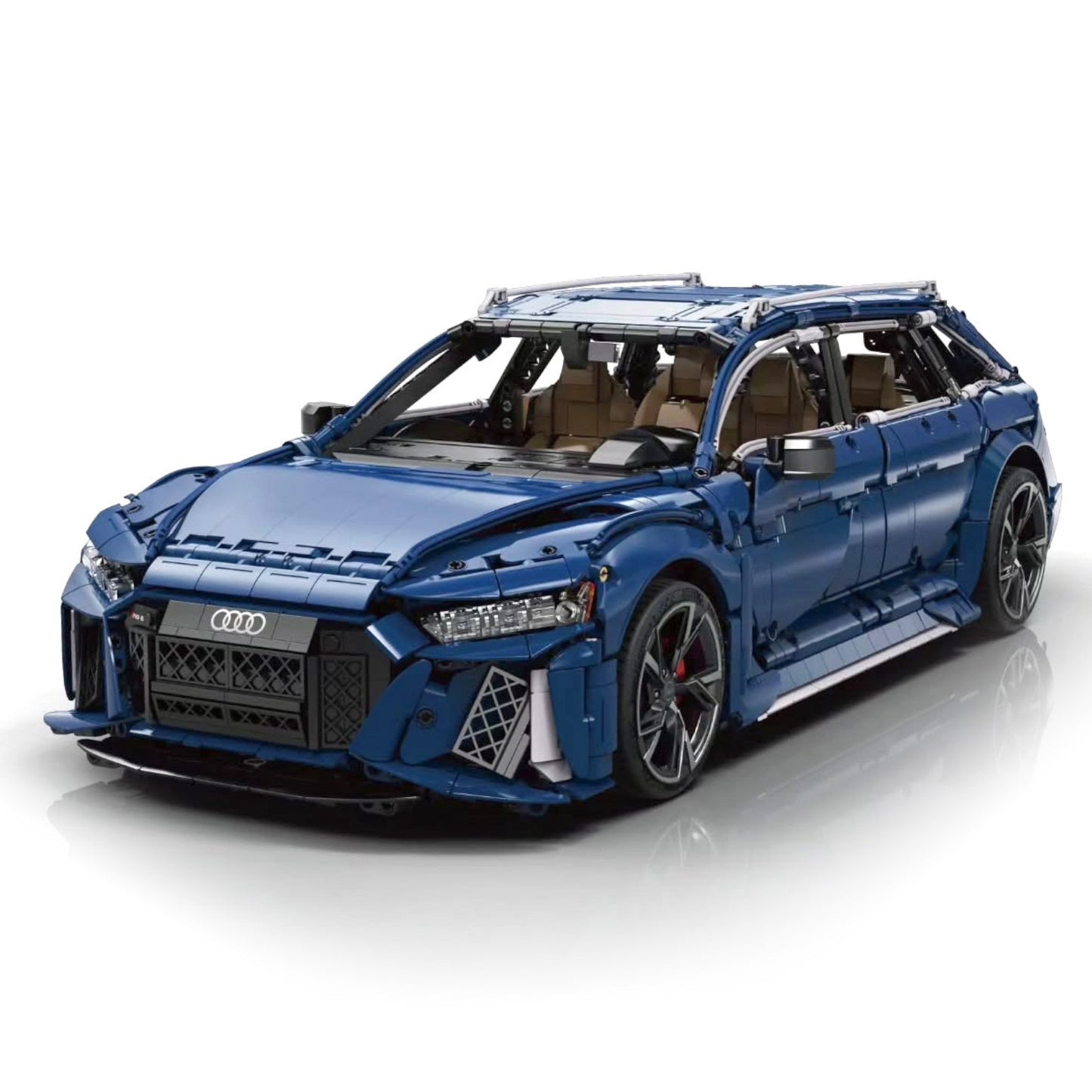 CaDA Audi RS6 Avant (2019) Car Model Brick Set 1:8 - 4663 Pieces C61515W