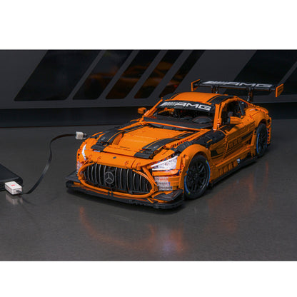 CaDA Mercedes-AMG GT3 Supercar Brick Set 3D Model 5466 Pieces 1:8 C64008W