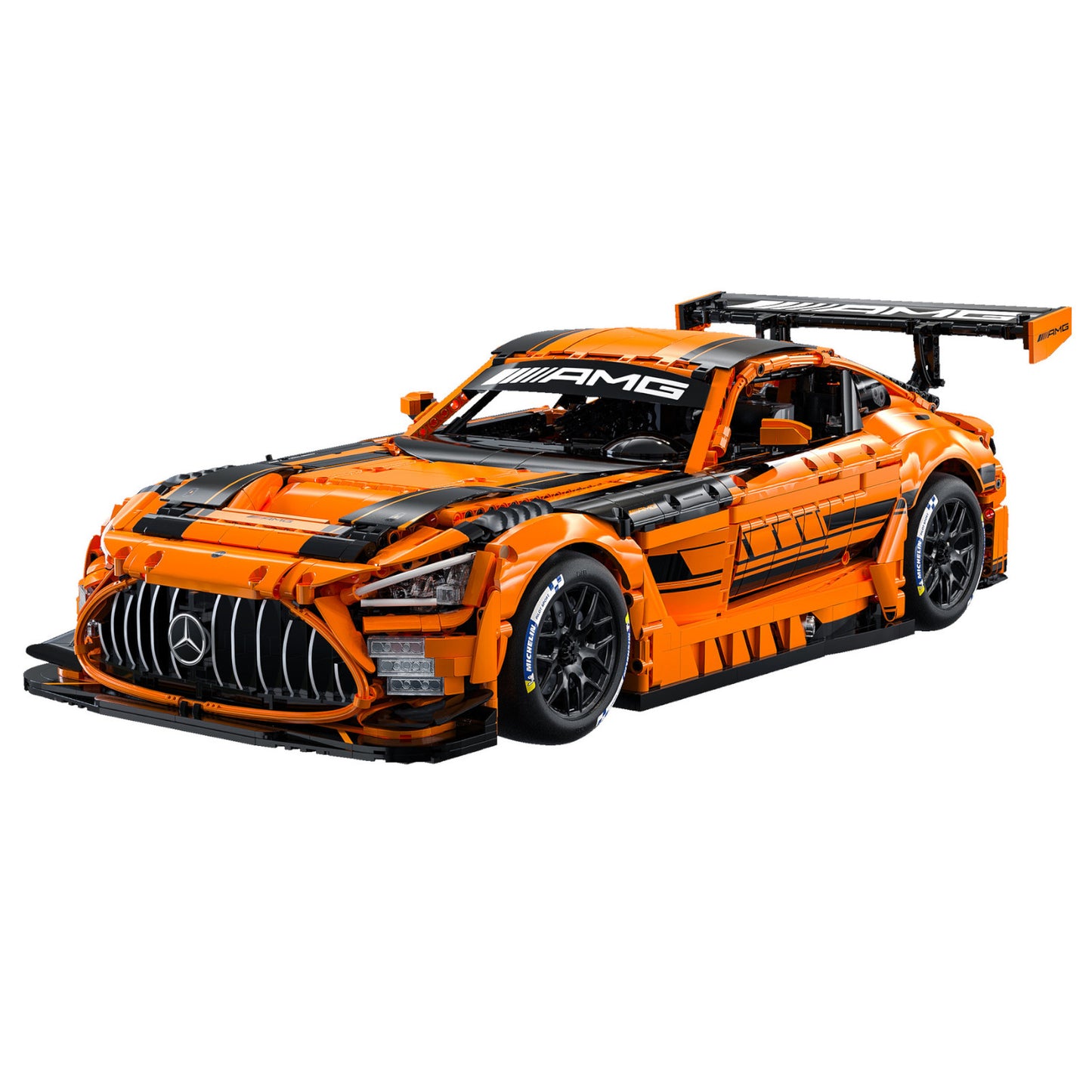 CaDA Mercedes-AMG GT3 Supercar Brick Set 3D Model 5466 Pieces 1:8 C64008W