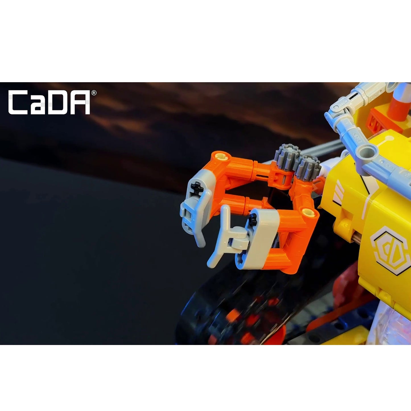 CaDA W-Bot Code Robot 3-in-1 3D Model Brick Set 455 Pieces C83003W