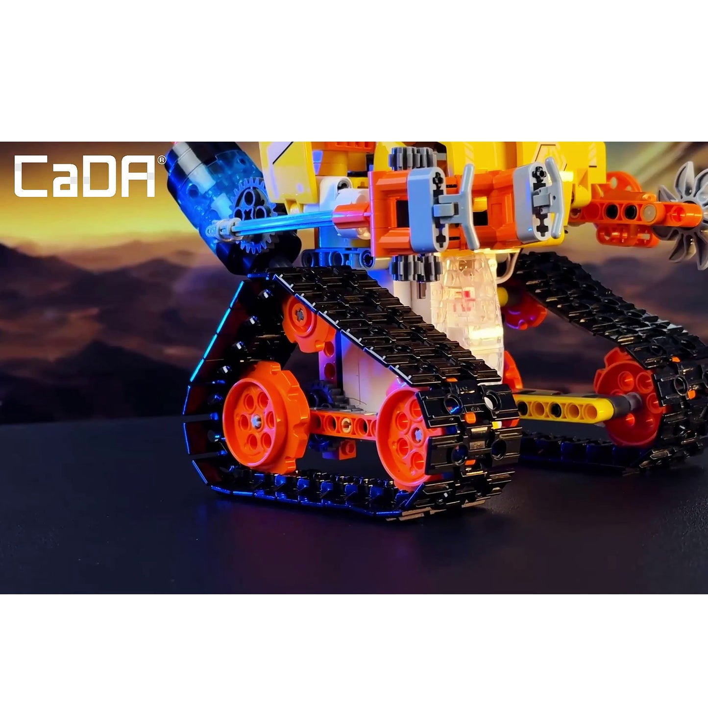 CaDA W-Bot Code Robot 3-in-1 3D Model Brick Set 455 Pieces C83003W