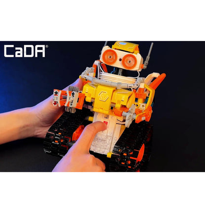 CaDA W-Bot Code Robot 3-in-1 3D Model Brick Set 455 Pieces C83003W