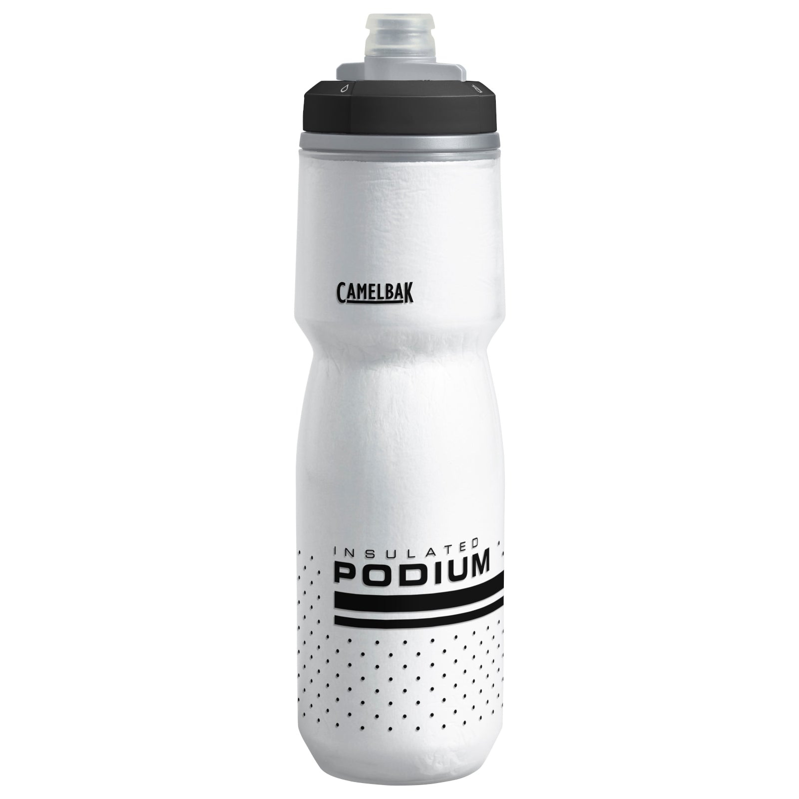 Camelbak Podium Chill Insulated 710ml Bike Water Bottle White/Black