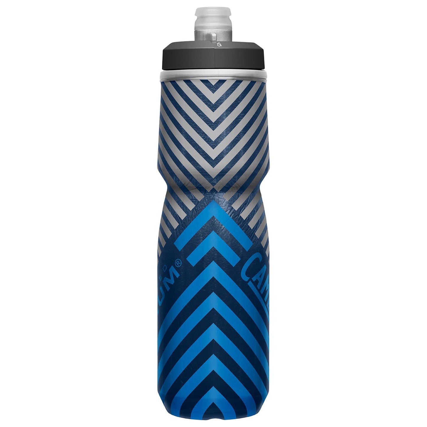 Camelbak Podium Chill Insulated 710ml Bike Water Bottle Navy Stripe Alternate 1