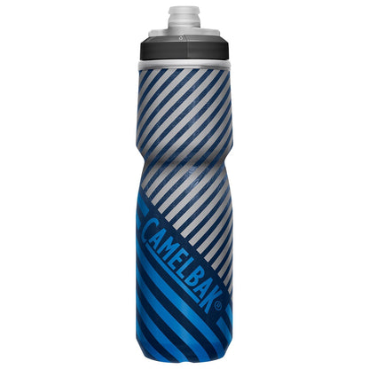 Camelbak Podium Chill Insulated 710ml Bike Water Bottle Navy Stripe