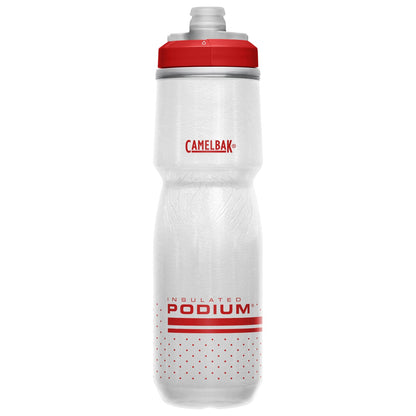 Camelbak Podium Chill Insulated 710ml Bike Water Bottle Fiery Red/White