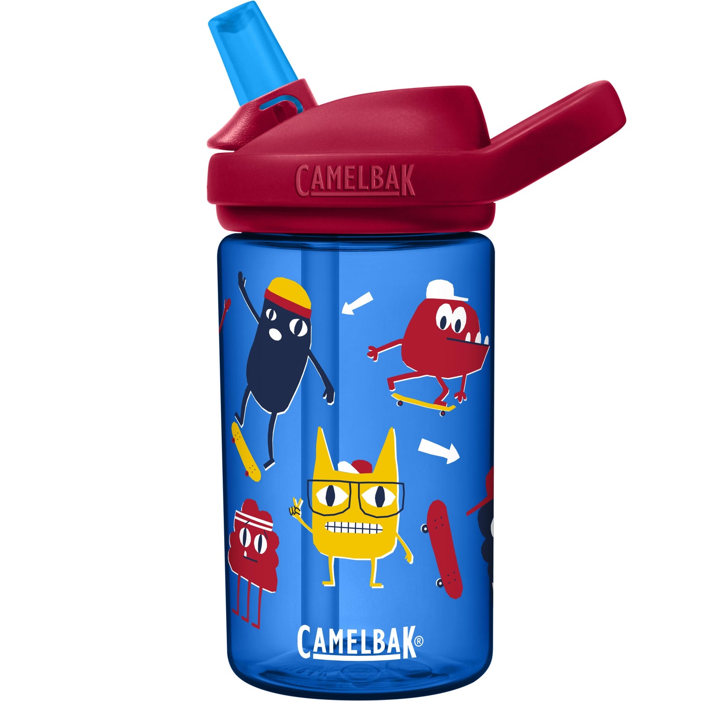 Camelbak Eddy+ Plus Kid's Sports Water Bottle Skate Monsters