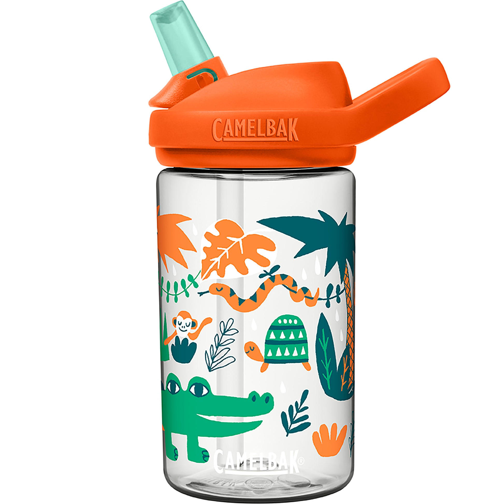 Camelbak Eddy+ Plus Kid's Sports Water Bottle Jungle Animals