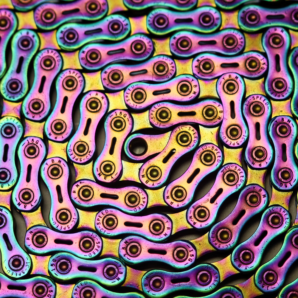 Gusset Oil Slick GS-10 1 1/128" 10 Speed Bike Chain Alternate 3