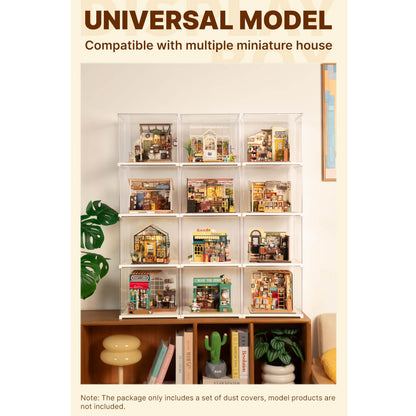 Rolife Miniature House Display Box Accessory for Model Kit