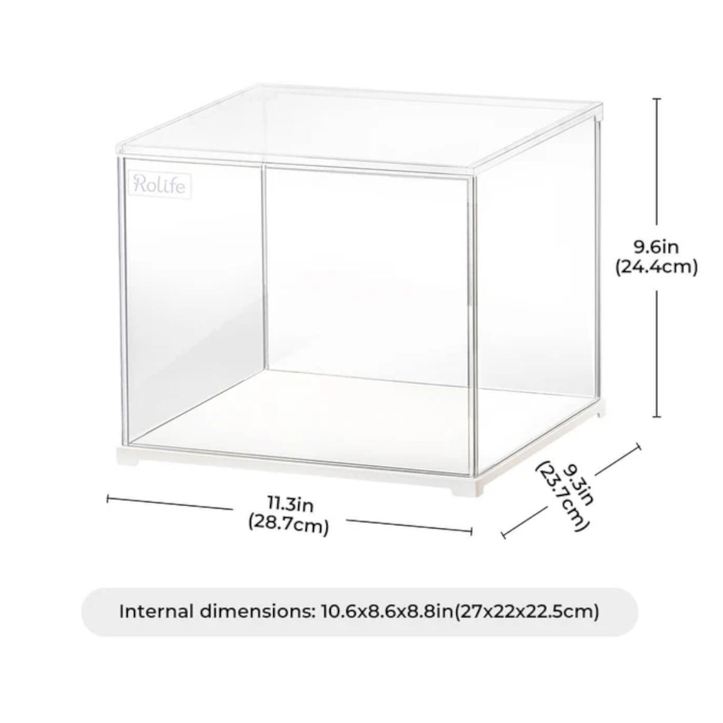 Rolife Miniature House Display Box Accessory for Model Kit