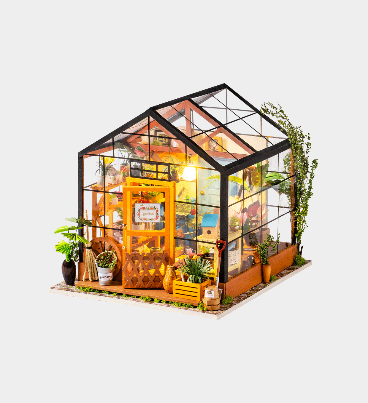 Rolife Cathy’s Flower House DIY Miniature House 3D Puzzle DG104