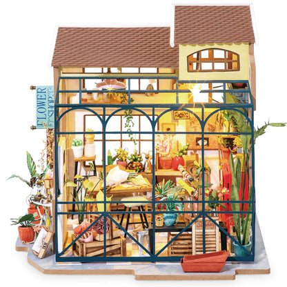 Rolife Emily’s Flower Shop Miniature House 3D Puzzle DG145