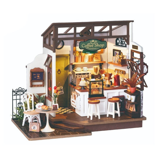 Rolife Slow Life Café Miniature House kit DG162 3D Puzzle