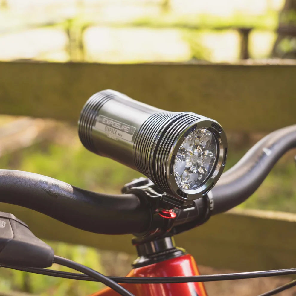 Exposure Six Pack Mk14 5800 Lumen Front Bike Light with Reflex Technology - 2025 Range