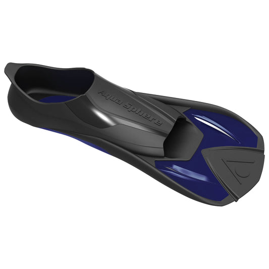 Aqua Sphere Micro Fin Flipper Fin Swimming Flipper Fin Blue/Black - XX Large