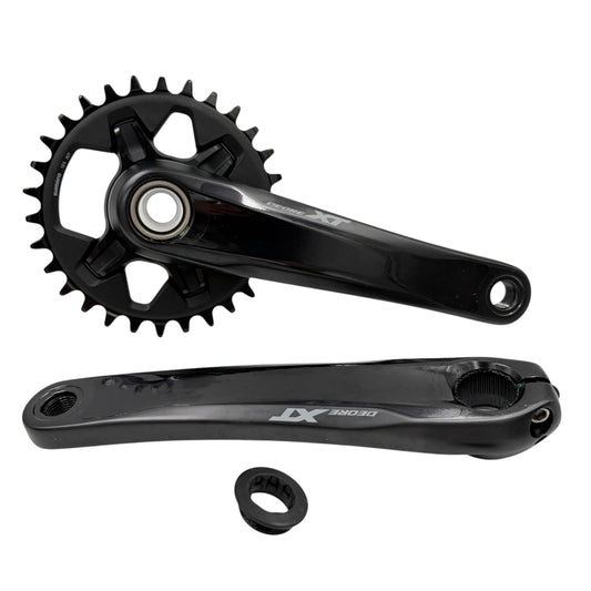 Shimano Deore XT 12 Speed Crankset with 30T Chainring 175mm Chainset FC-M8100