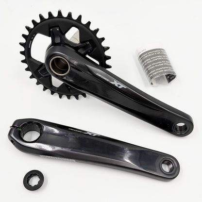 Shimano Deore XT 12 Speed Crankset with 30T Chainring 175mm Chainset FC-M8100