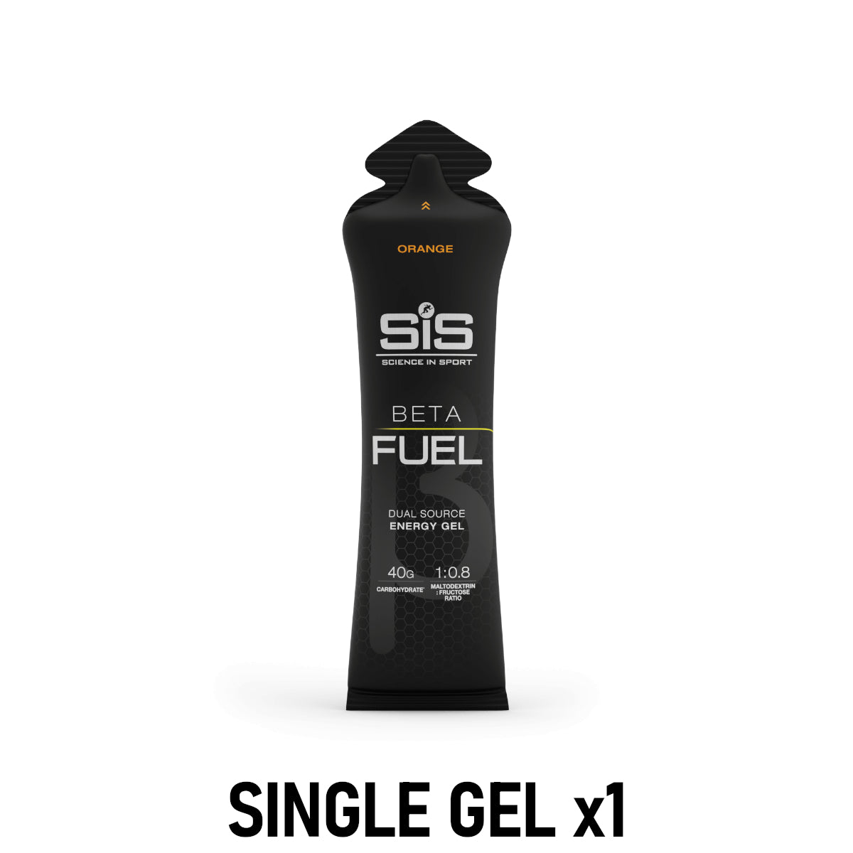 SIS Beta Fuel Energy Gel 60ml Sports Energy Gel Orange Single Gel