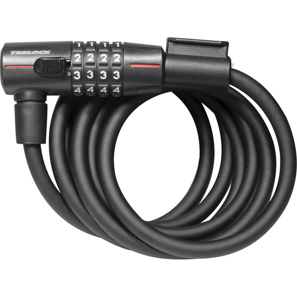 Trelock Security Cable SK210 Combo 180cm x 10mm Bike Cable Lock