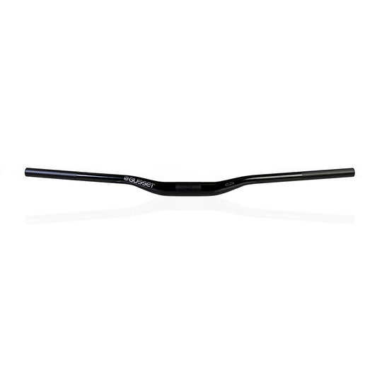 Gusset S2 Handlebars Black 35mm Riser Mountain Bike Handlebar