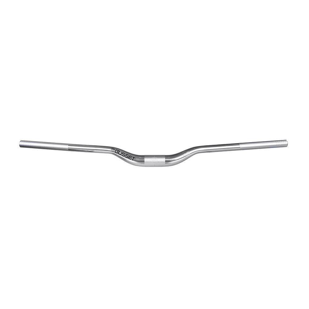 Gusset S2 Riser Handlebar Silver 35mm Clamp