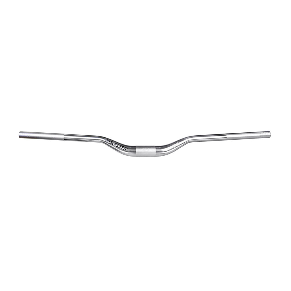Gusset S2 Riser Handlebar Silver 35mm Clamp