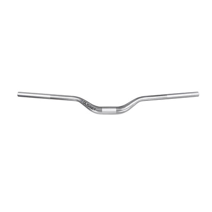 Gusset S2 Riser Handlebar Silver 35mm Clamp