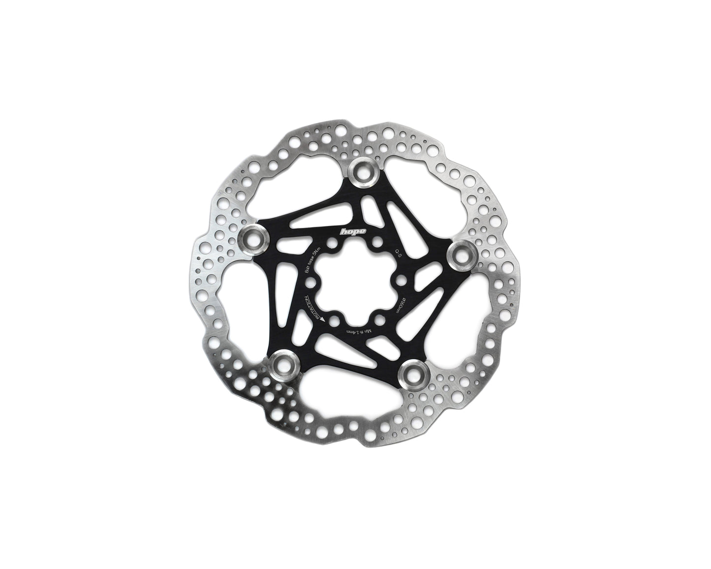 Hope Universal 6 Bolt Floating 180mm Bike Disc Brake Rotor