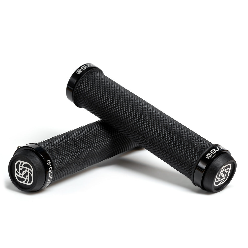 Gusset Double File Lock-On Firm Bike Handlebar Grips