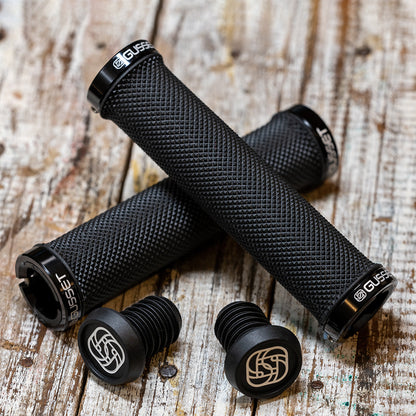 Gusset Double File Lock-On Firm Bike Handlebar Grips Alternate 2