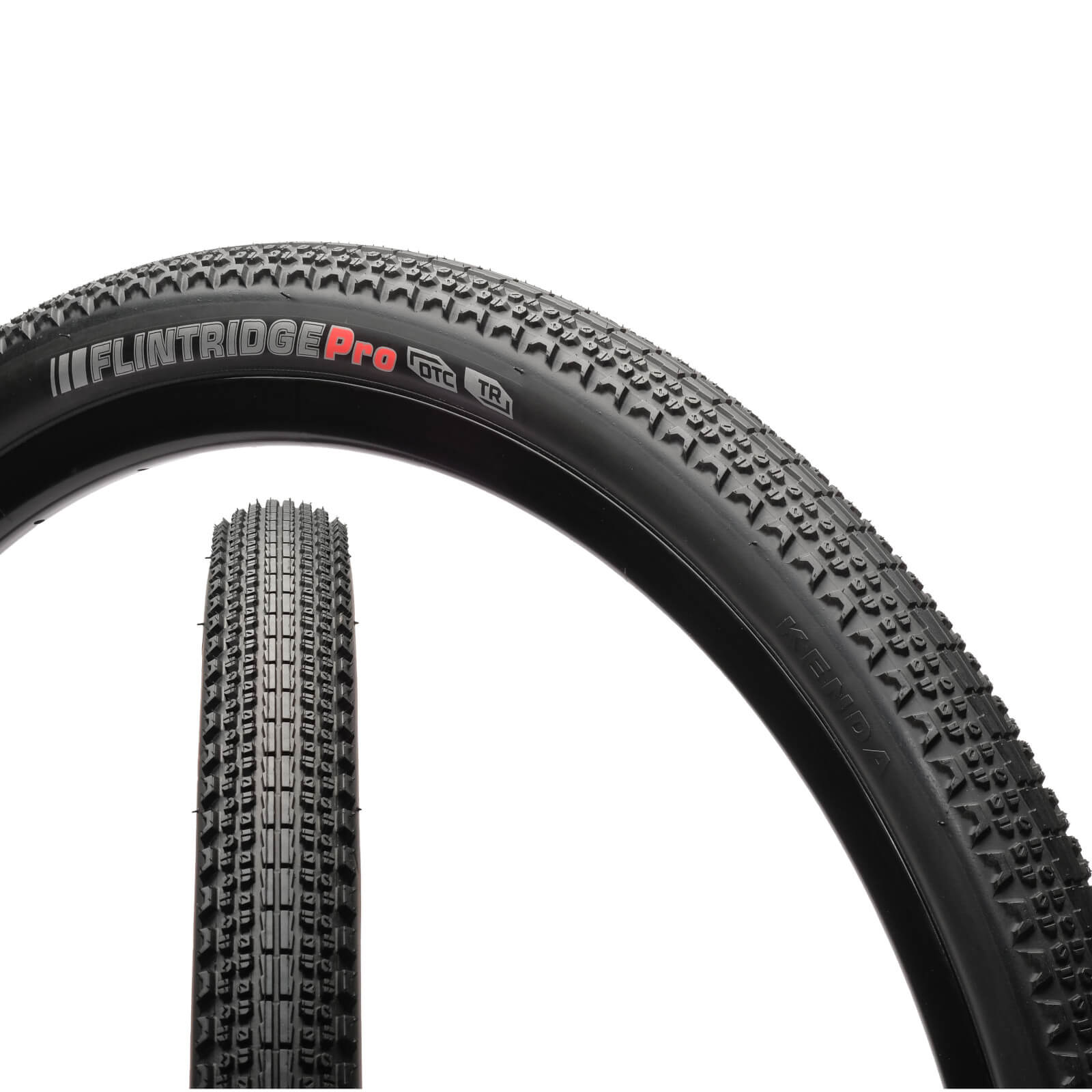 Kenda Flintridge Pro GCT 700c Bike Tyre Black 700x35c Single Tyre