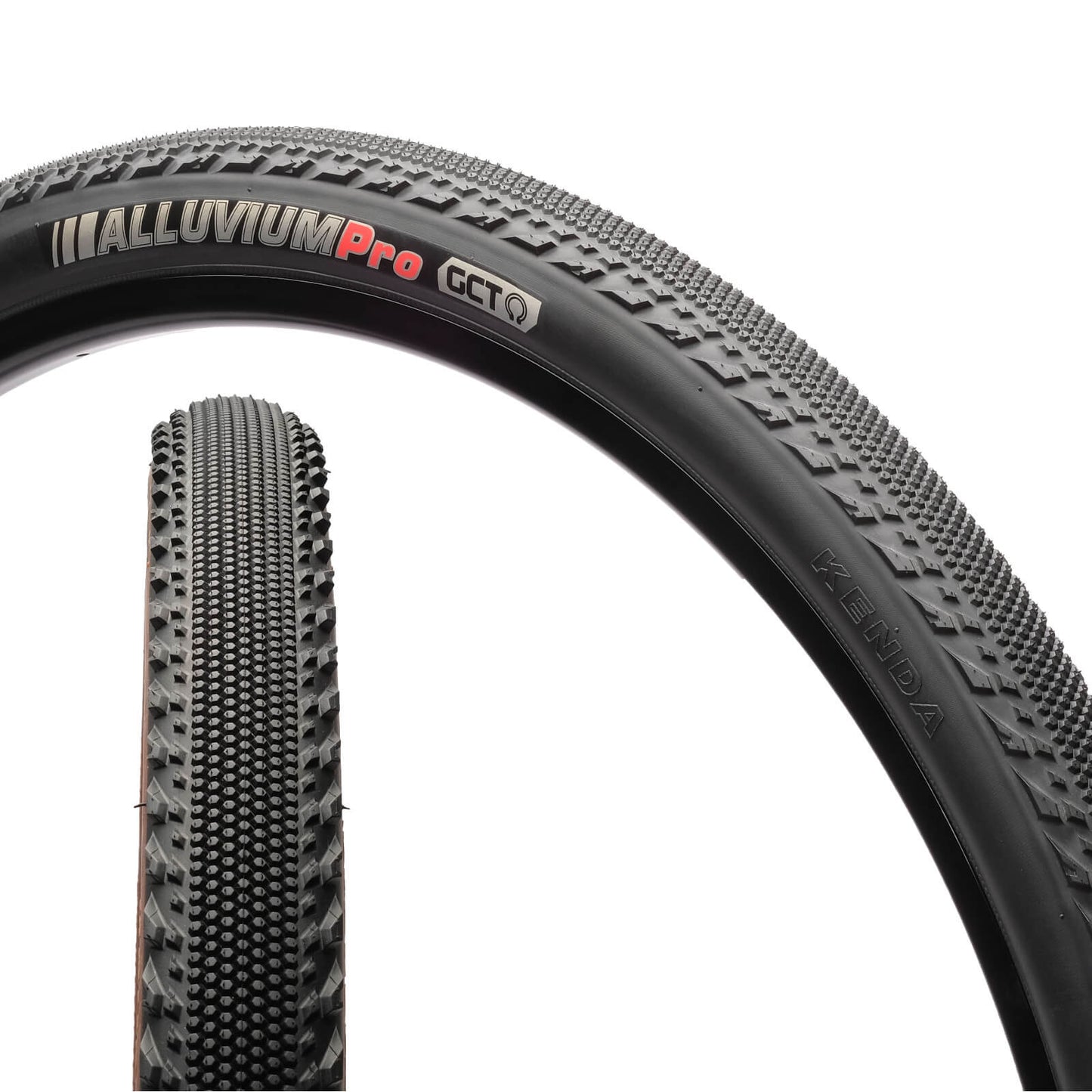 Kenda Alluvium Pro GCT 700c Bike Tyre Black 700x35c Single Tyre