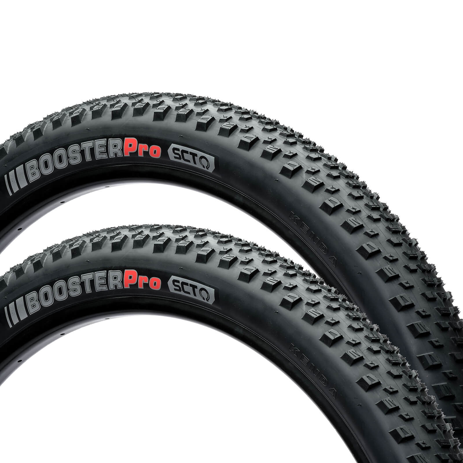 Kenda Booster Pro SCT 27.5x2.4" 27.5 Inch Bike Tyre Pair of Tyres