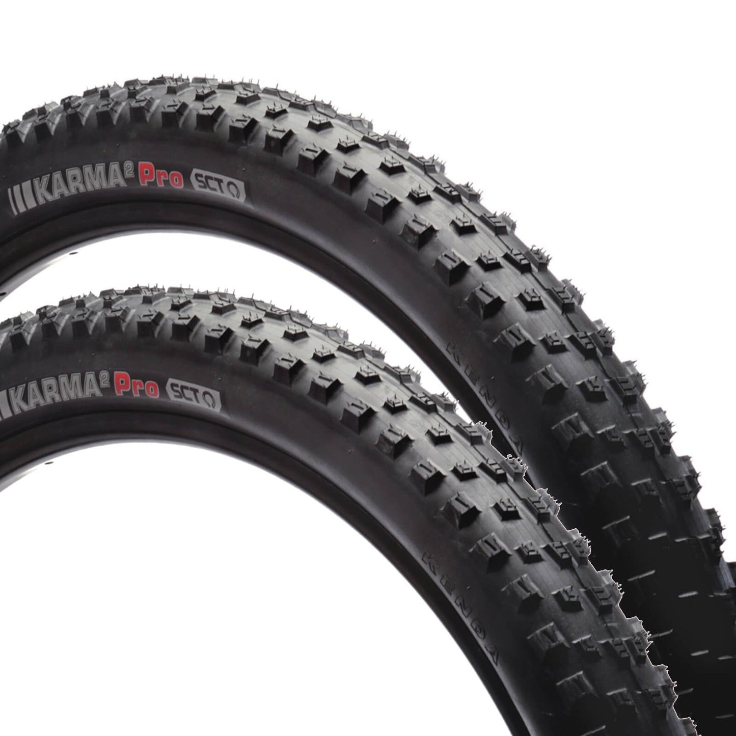 Kenda Karma 2 Pro SCT 27.5x2.4" 27.5 Inch Bike Tyre Pair of Tyres