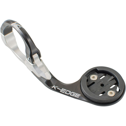 K-Edge Garmin Race Mount, 31.8mm, Black Anodised Bike Computer Mount for Garmin